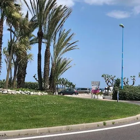 Apartmán Sur La Plage, Vue Sur Mer, Spacieux T3 Au Calme Saint-Cyprien (Pyrenees-Orientales)